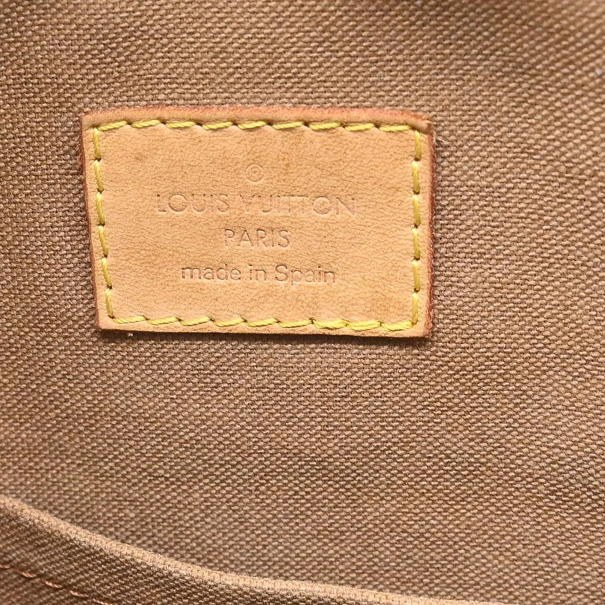 Louis Vuitton Sac Bosphore Monogram Canvas, Brown, Canvas, Briefcase