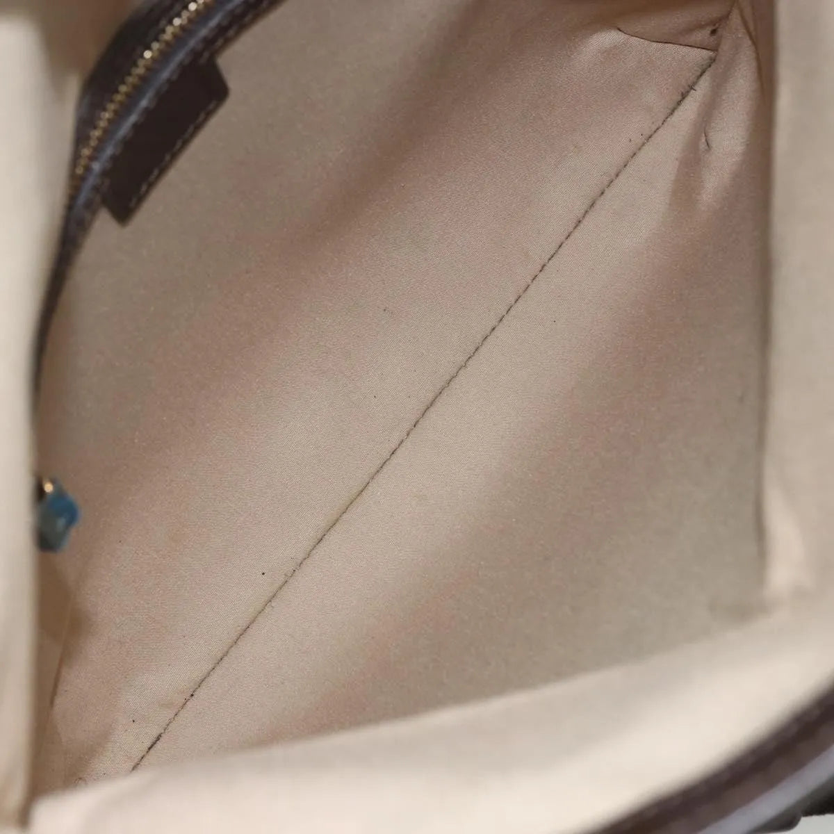 Louis Vuitton Francoise Mini lin, Khaki, Canvas, Tote Bag