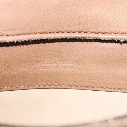 Bottega Veneta Vintage Front Pocket Waist Leather, Brown, Leather, Clutch