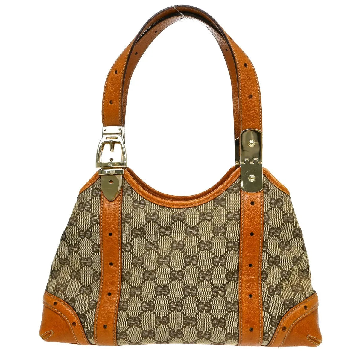 Gucci GG Shoulder Bag GG Matelasse Leather, Beige, Canvas, Handbag