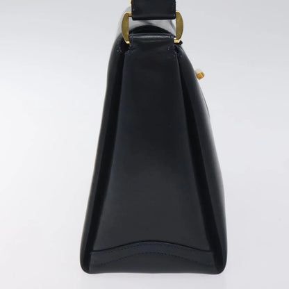 Gucci Vintage Leather, Navy, Leather, Handbag
