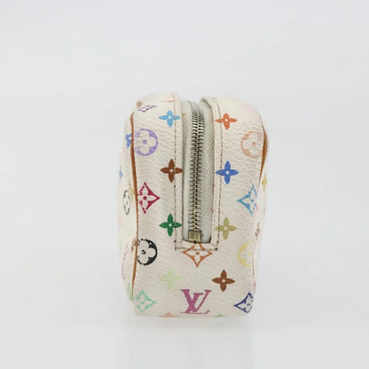 Louis Vuitton Wapity Trousse Monogram Multicolor, White, Canvas, Clutch