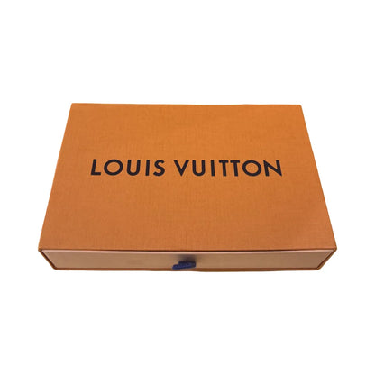 Louis Vuitton Zip Canvas, Orange, Cotton, Wallet