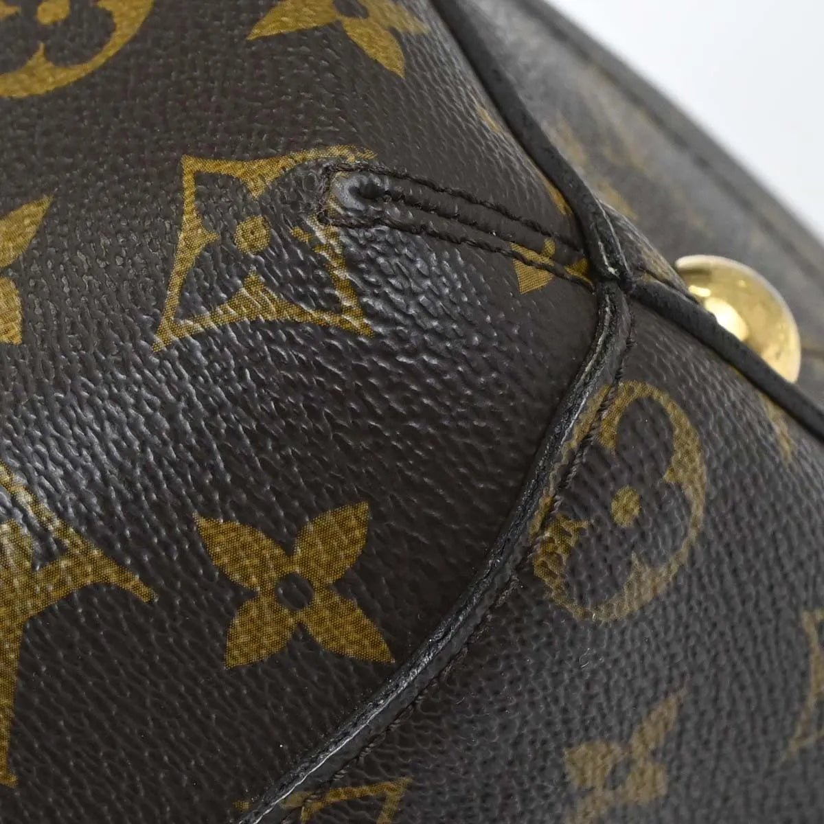 Louis Vuitton Montaigne Monogram, Brown, Canvas, Handbag