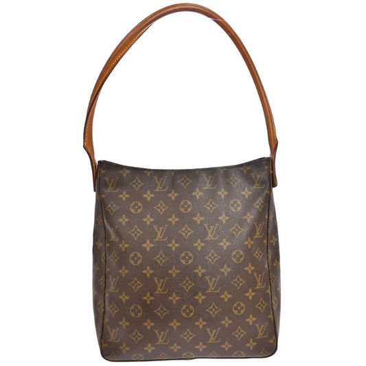 Louis Vuitton Monogram Looping Monogram Canvas, Brown, Canvas, Shoulder Bag