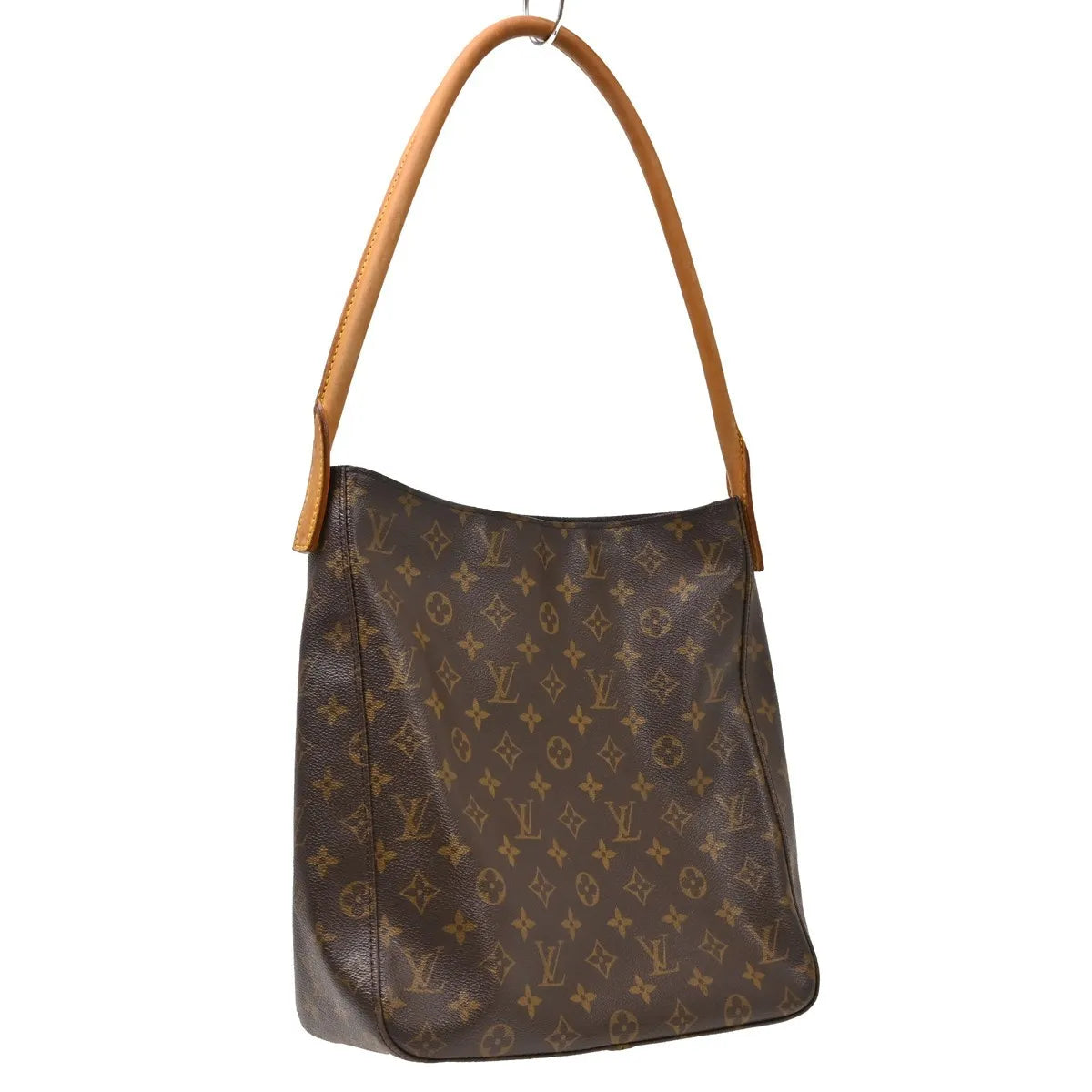 Louis Vuitton Loop Hobo Canvas, Brown, Canvas, Shoulder Bag