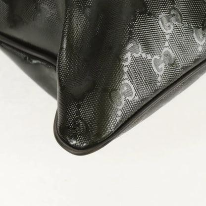 Gucci Zip Top Messenger GG Imprime, Khaki, Canvas, Shoulder Bag
