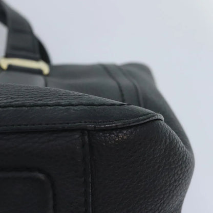 Salvatore Ferragamo Vala Leather, Black, Leather, Handbag