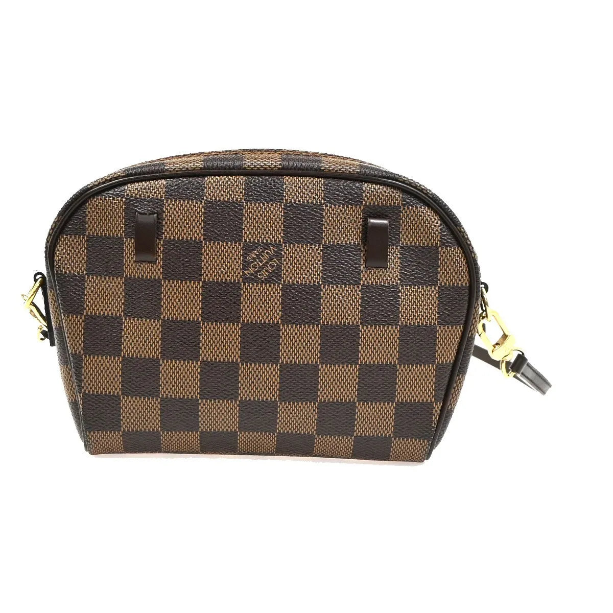 Louis Vuitton Ipanema Pochette Damier, Brown, Canvas, Clutch