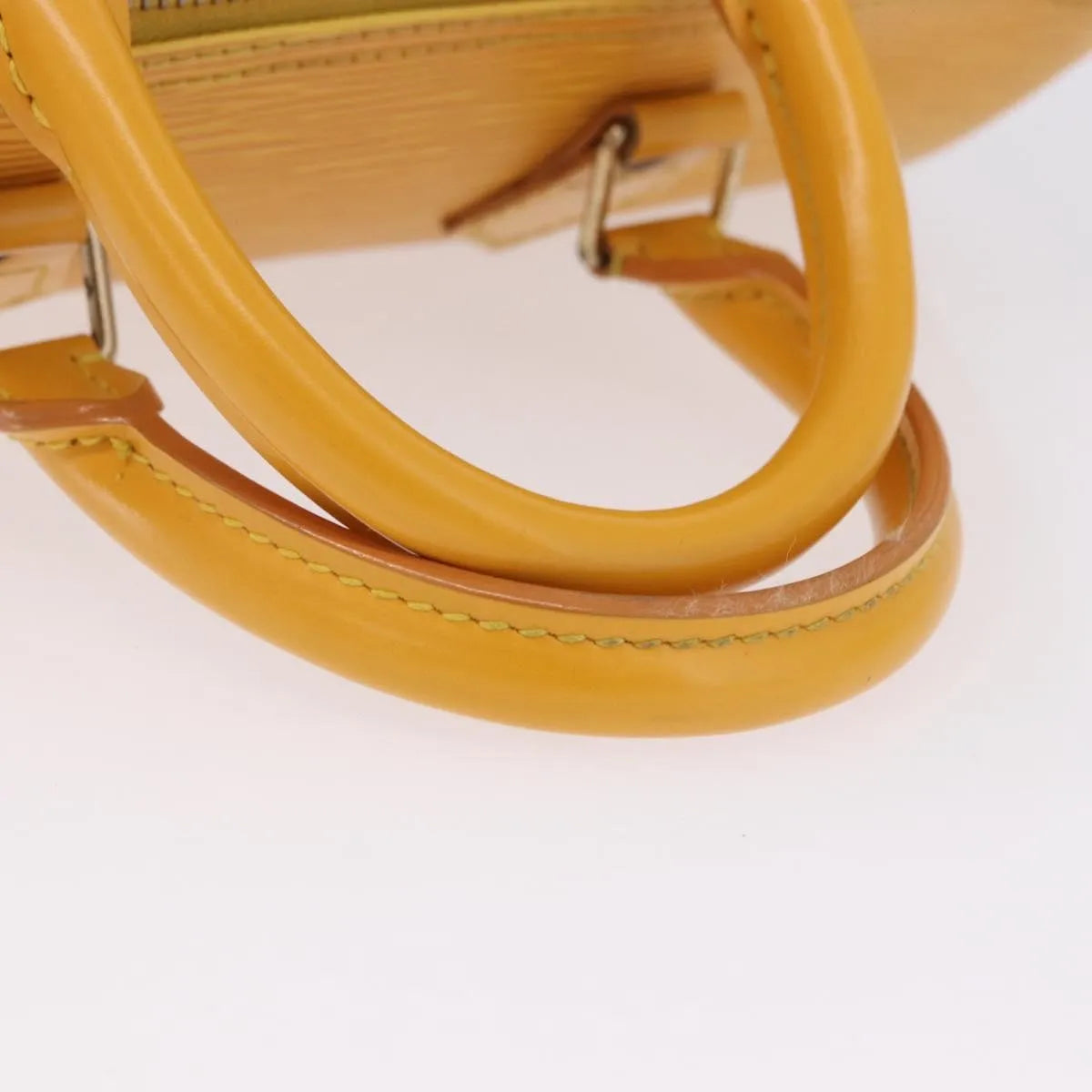 Louis Vuitton Speedy Epi, Yellow, Leather, Handbag