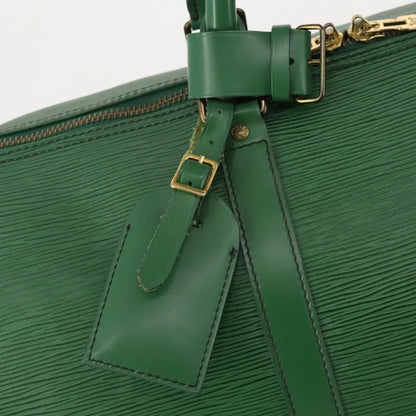 Louis Vuitton Keepall Epi Leather, Green, Leather, Travel Bag