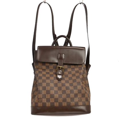 Louis Vuitton Soho Damier, Brown, Canvas, Backpack