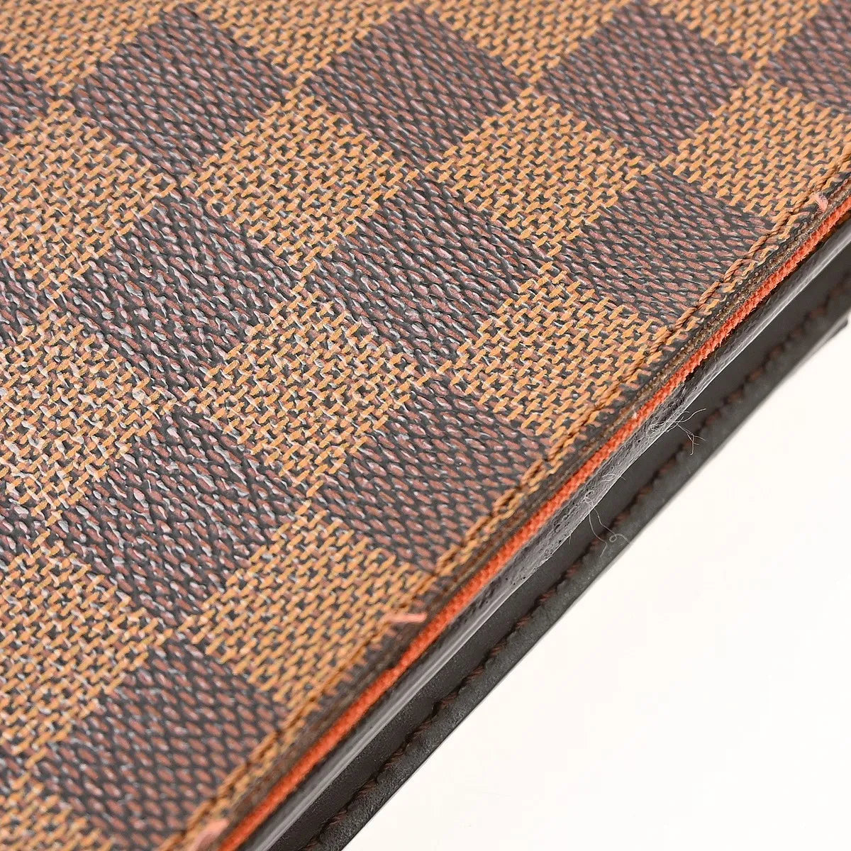 Louis Vuitton Portobello Messenger Damier, Brown, Canvas, Shoulder Bag
