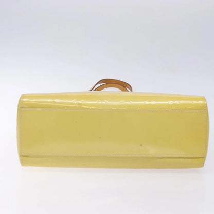 Louis Vuitton Catalina Monogram Vernis, Yellow, Patent Leather, Tote Bag