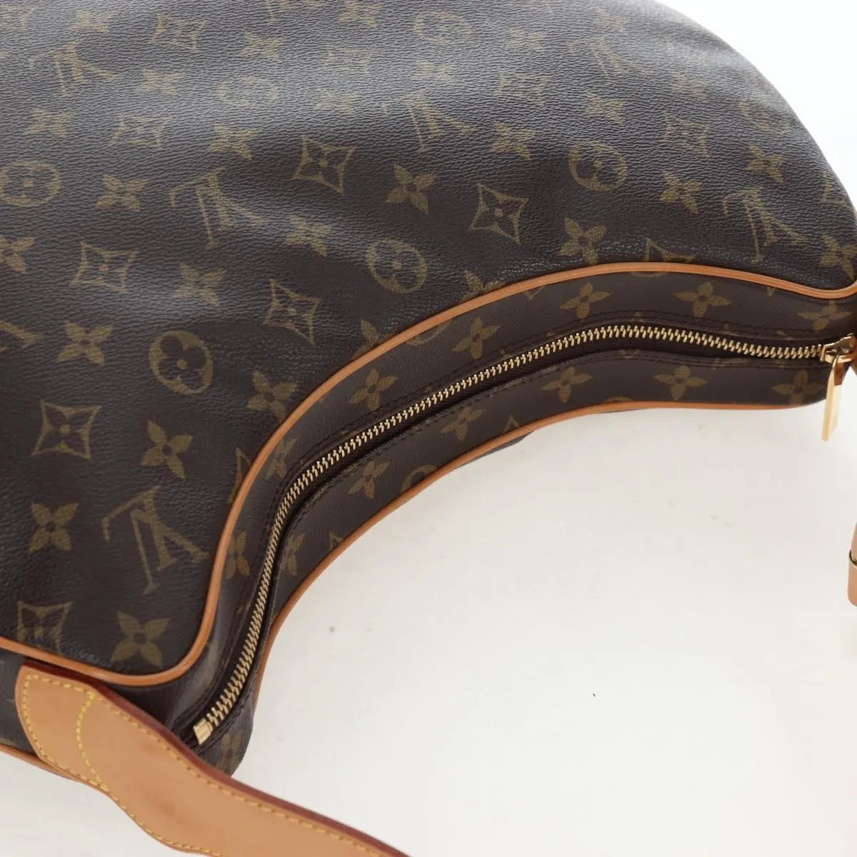 Louis Vuitton Croissant Monogram, Brown, Canvas, Shoulder Bag