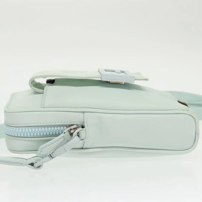 Fendi Crossbody Phone Holder Nylon, Blue, Nylon, Clutch
