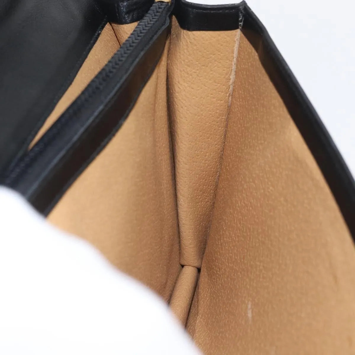 Celine Vintage Leather, Black, Leather, Shoulder Bag