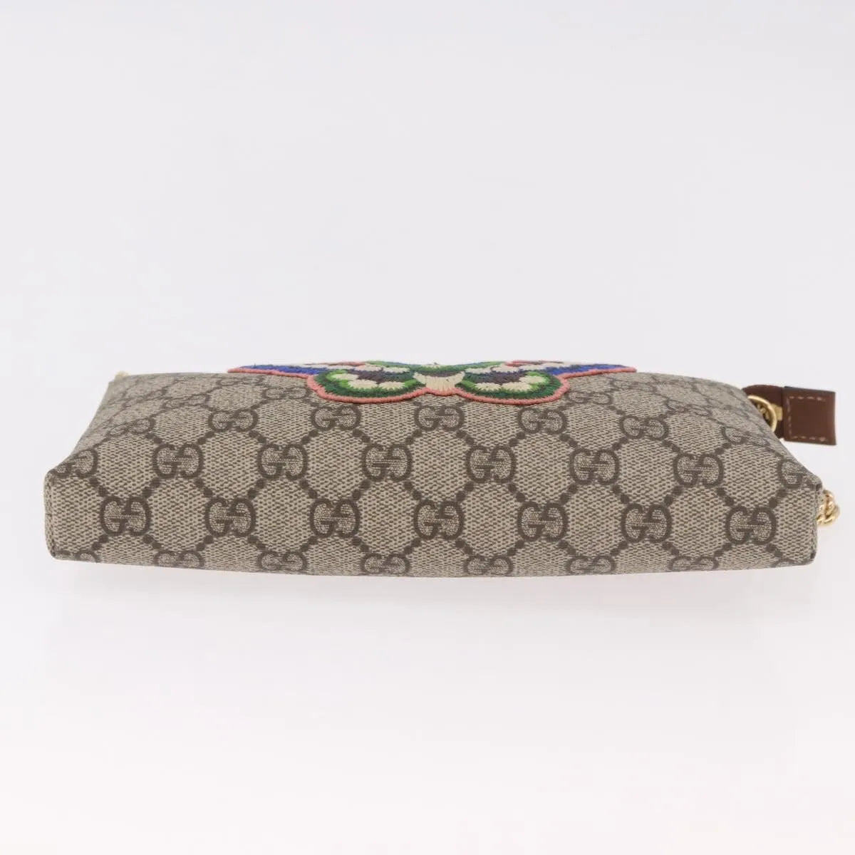 Gucci Pochette GG Canvas, Beige, PVC, Clutch