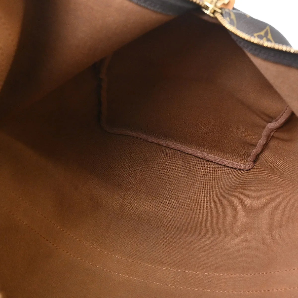 Louis Vuitton Keepall Monogram, Brown, Canvas, Travel Bag