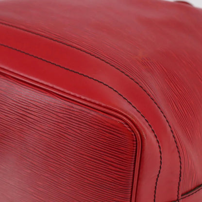 Louis Vuitton Petit Noe NM Epi Leather, Red, Leather, Shoulder Bag