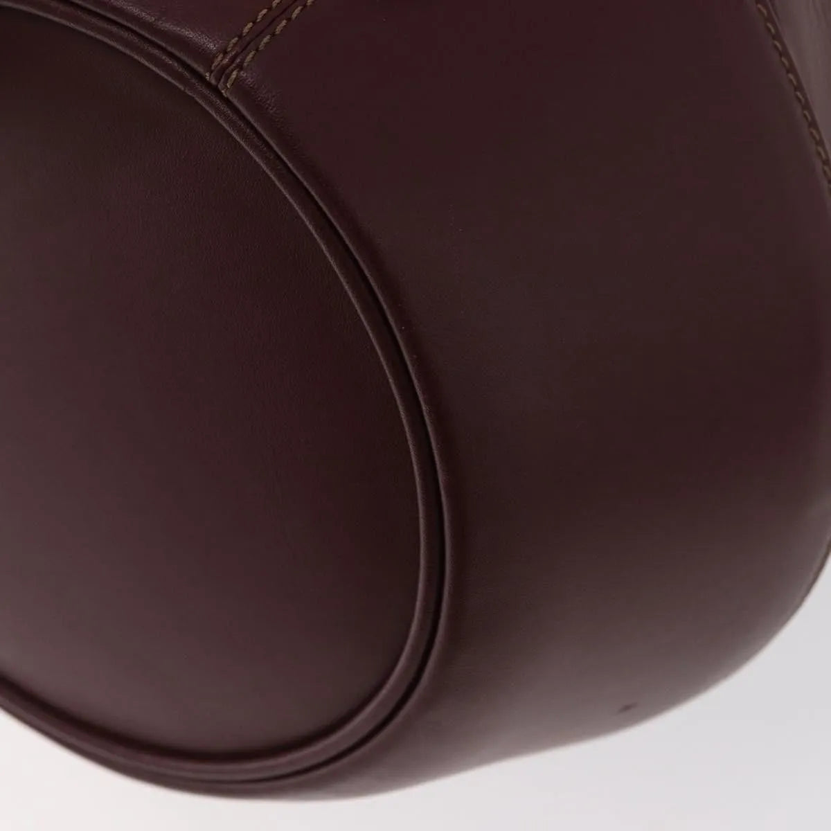 cartier Must de cartier Leather, Burgundy, Leather, Shoulder Bag