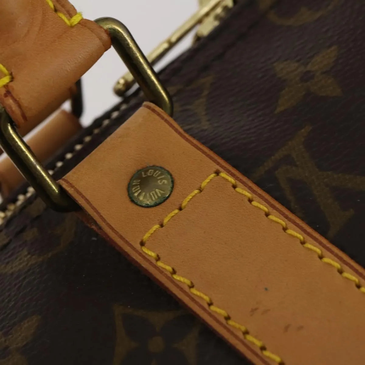 Louis Vuitton Keepall Monogram Canvas, Brown, Canvas, Travel Bag