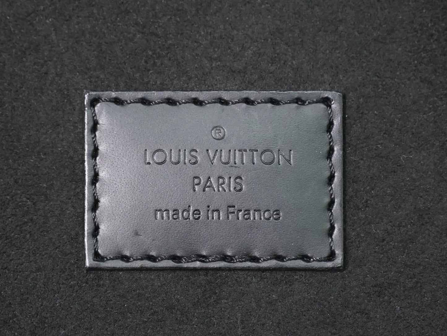 Louis Vuitton Cannes Epi, Black, Leather, Handbag