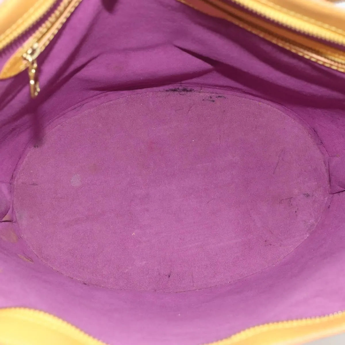Louis Vuitton Saint Jacques Epi, Yellow, Leather, Shoulder Bag