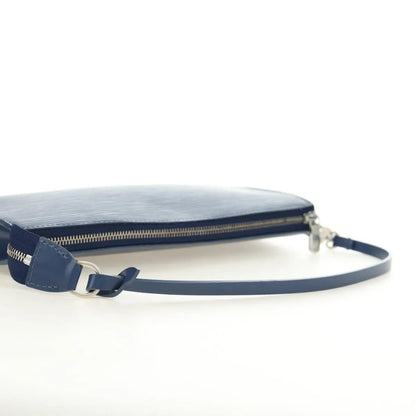 Louis Vuitton Pochette Accessoires NM Epi Leather, Blue, Leather, Clutch