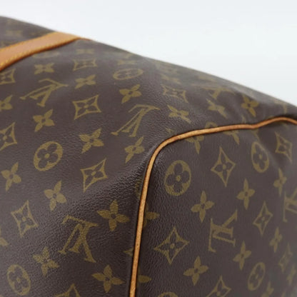 Louis Vuitton Keepall Monogram, Brown, Canvas, Travel Bag