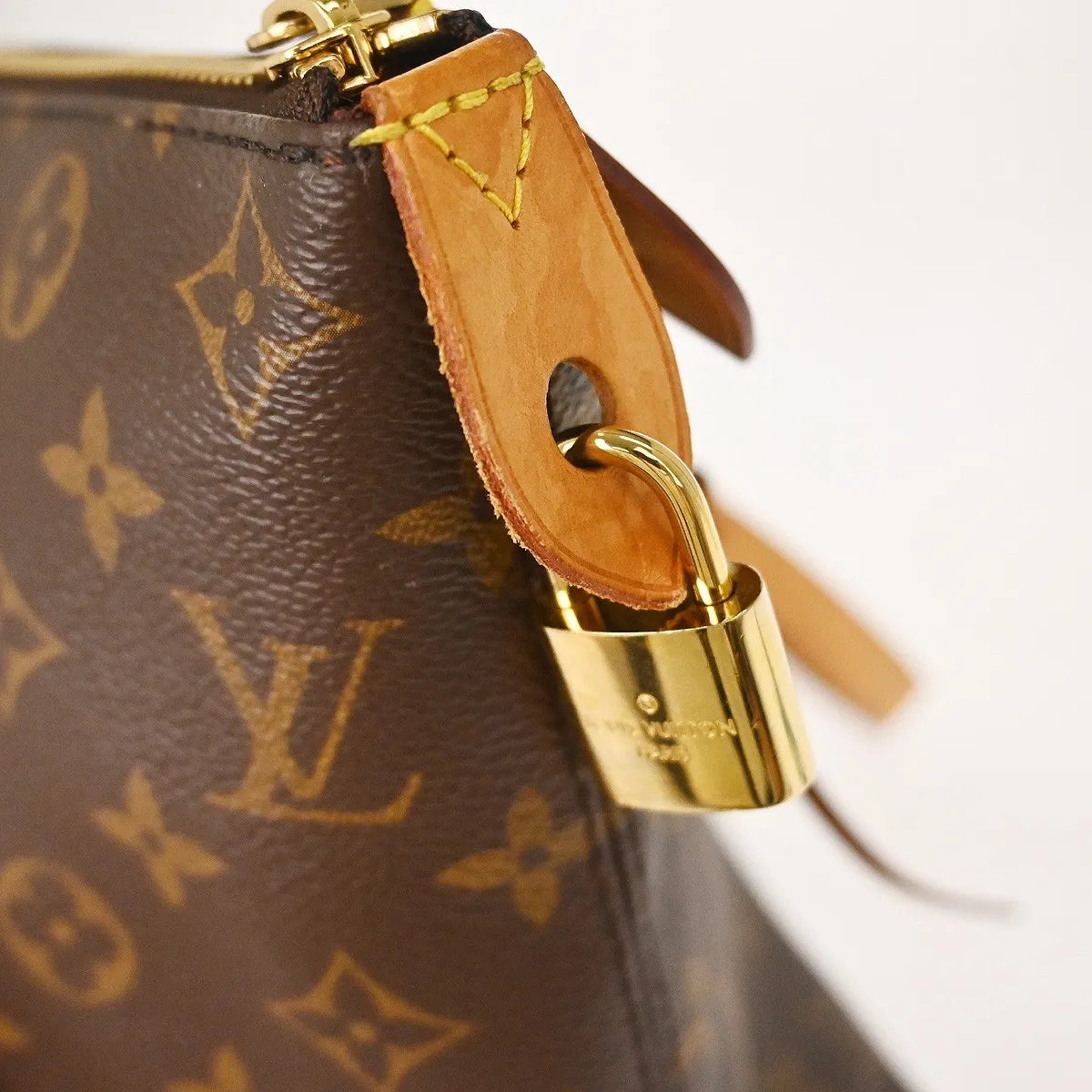 Louis Vuitton Iena Tote Monogram Canvas, Brown, Canvas, Tote Bag