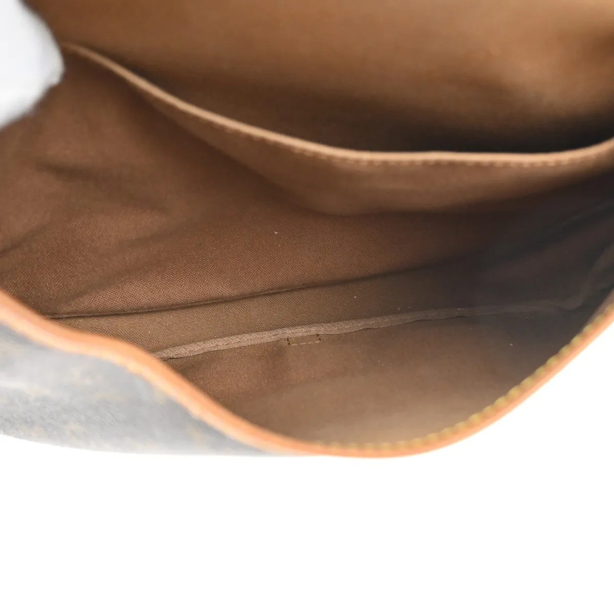 Louis Vuitton Saumur Monogram Canvas, Brown, Canvas, Shoulder Bag