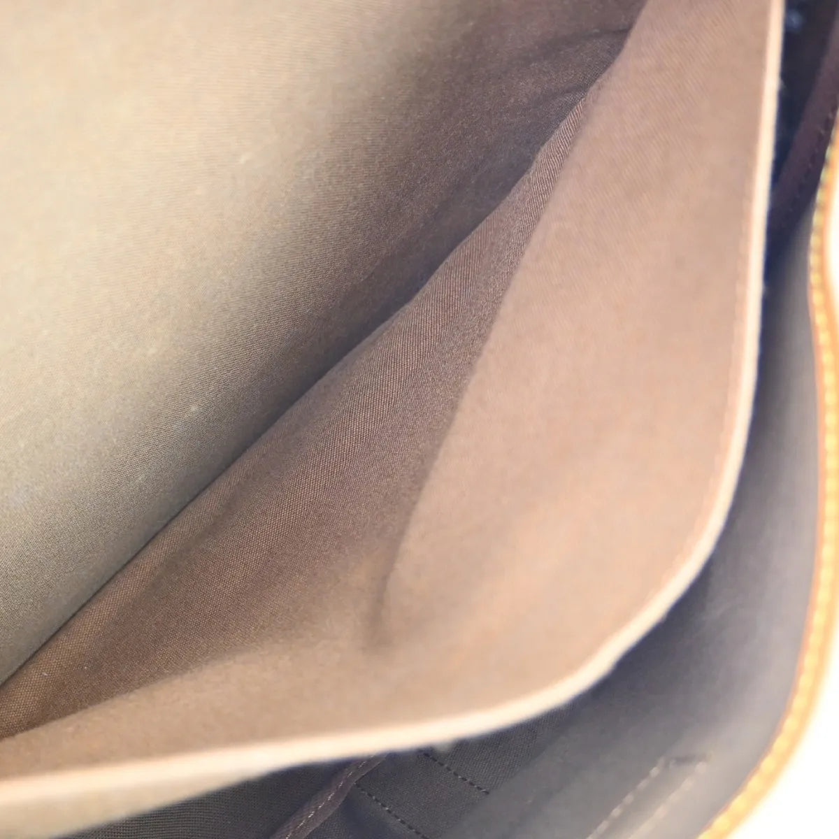 Louis Vuitton Saumur Monogram Canvas, Brown, Canvas, Shoulder Bag