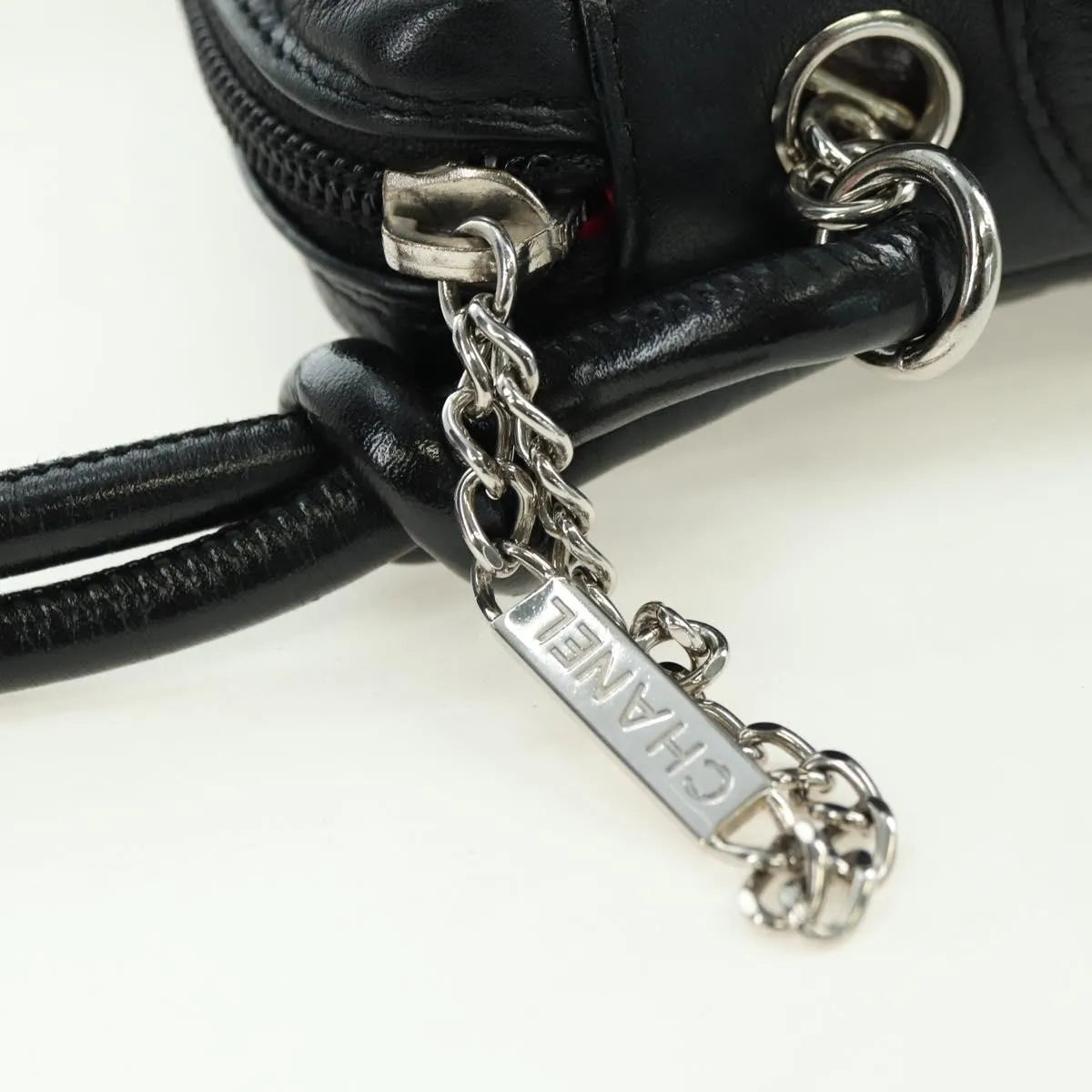 Chanel Cambon Crossbody Bag Quilted leather, Black, Leather, Shoulder Bag