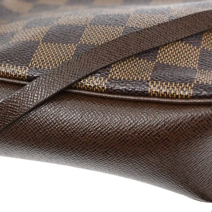Louis Vuitton Trousse Make Up Damier Canvas, Brown, Canvas, Clutch