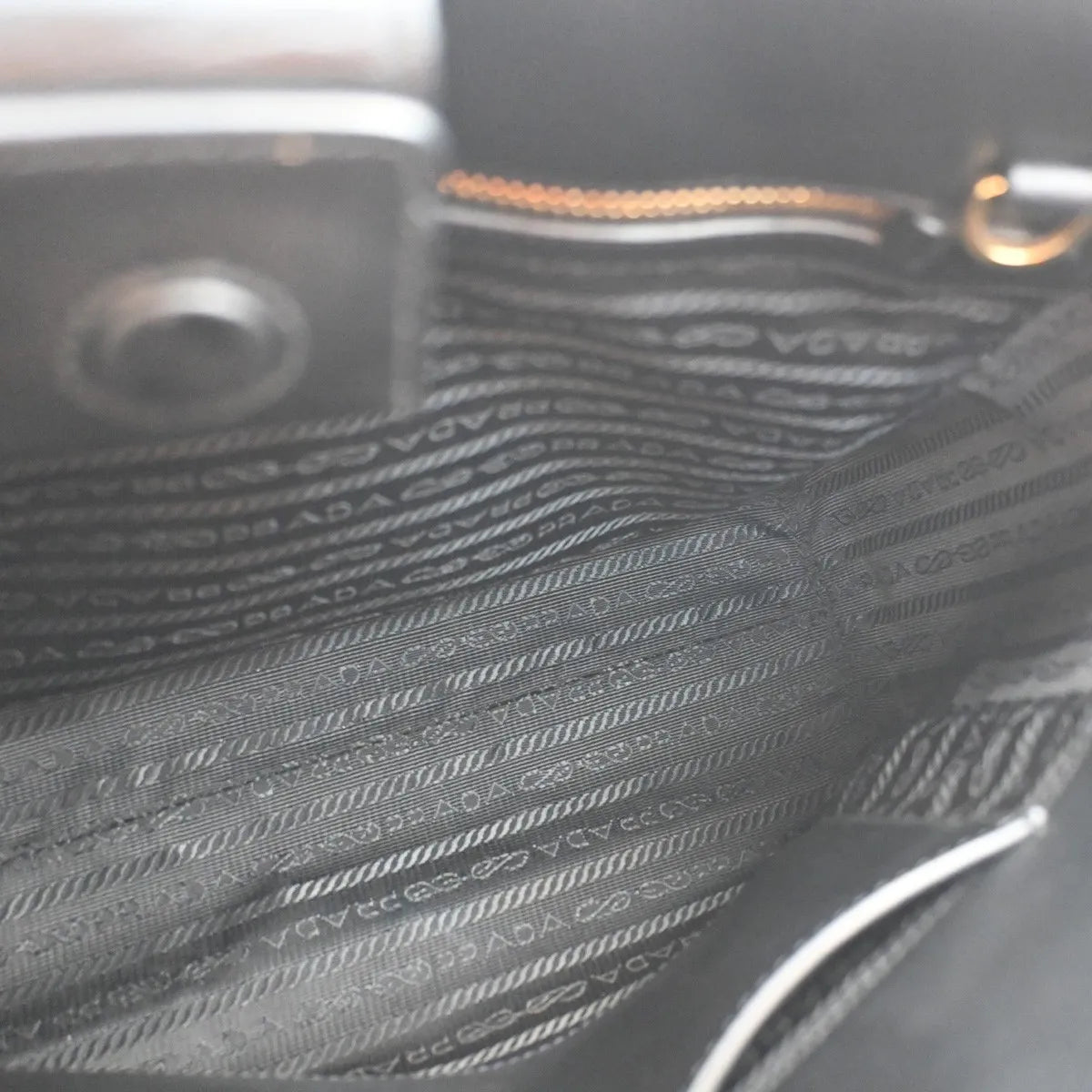 Prada Re-Edition Galleria Tote Saffiano Leather, Black, Leather, Tote Bag