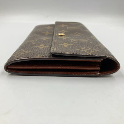 Louis Vuitton Virtuose Monogram Empreinte Leather, Brown, Canvas, Wallet