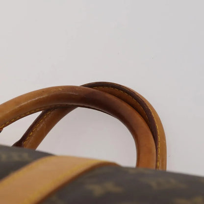 Louis Vuitton Keepall Canvas, Brown, Canvas, Travel Bag