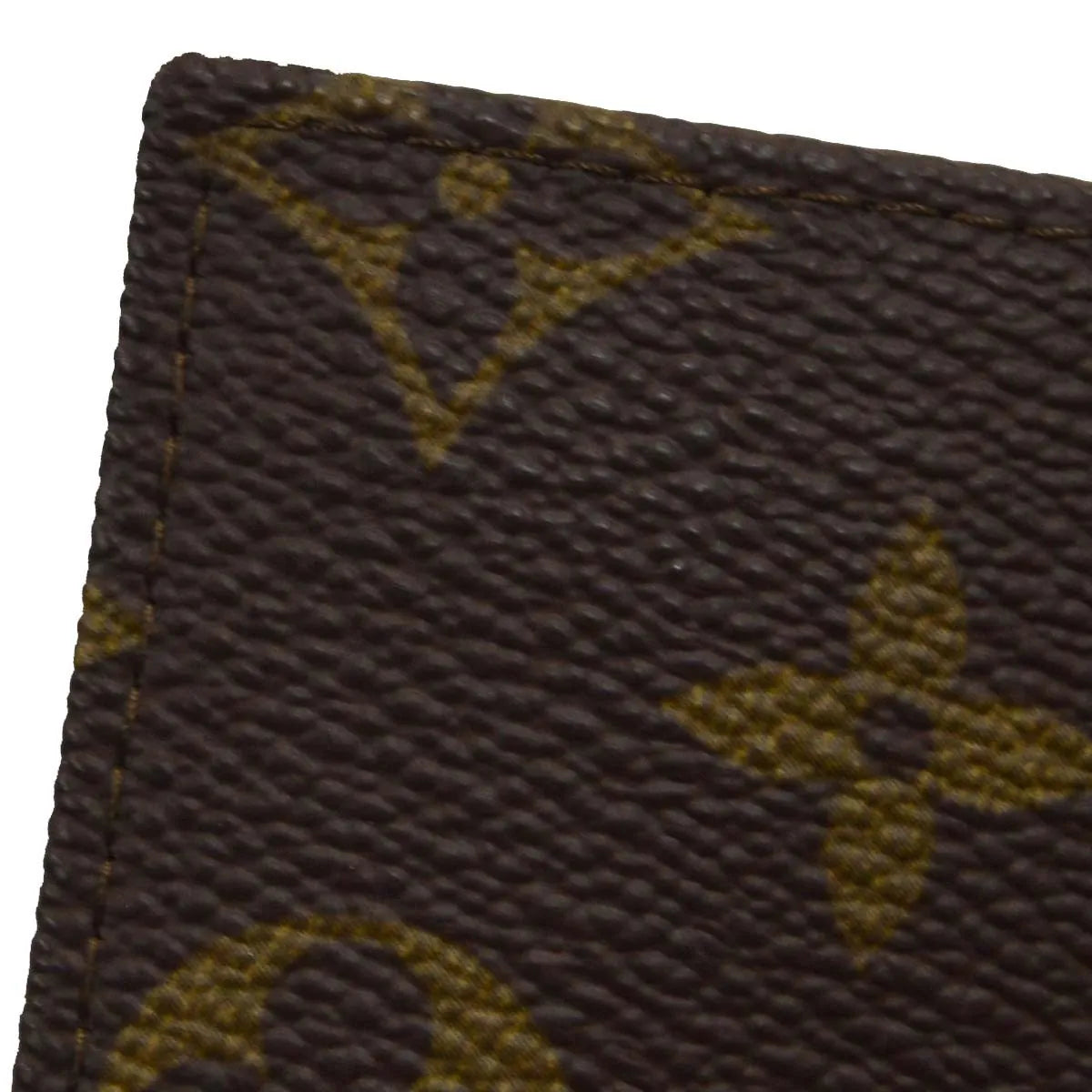 Louis Vuitton Pochette Secret Monogram canvas, Brown, Canvas, Clutch