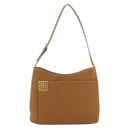 Givenchy Vintage 4G Canvas, Brown, Canvas, Shoulder Bag