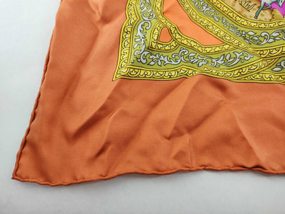 Hermes Carré 90 Silk multicolor, Multicolour, Silk, Scarf