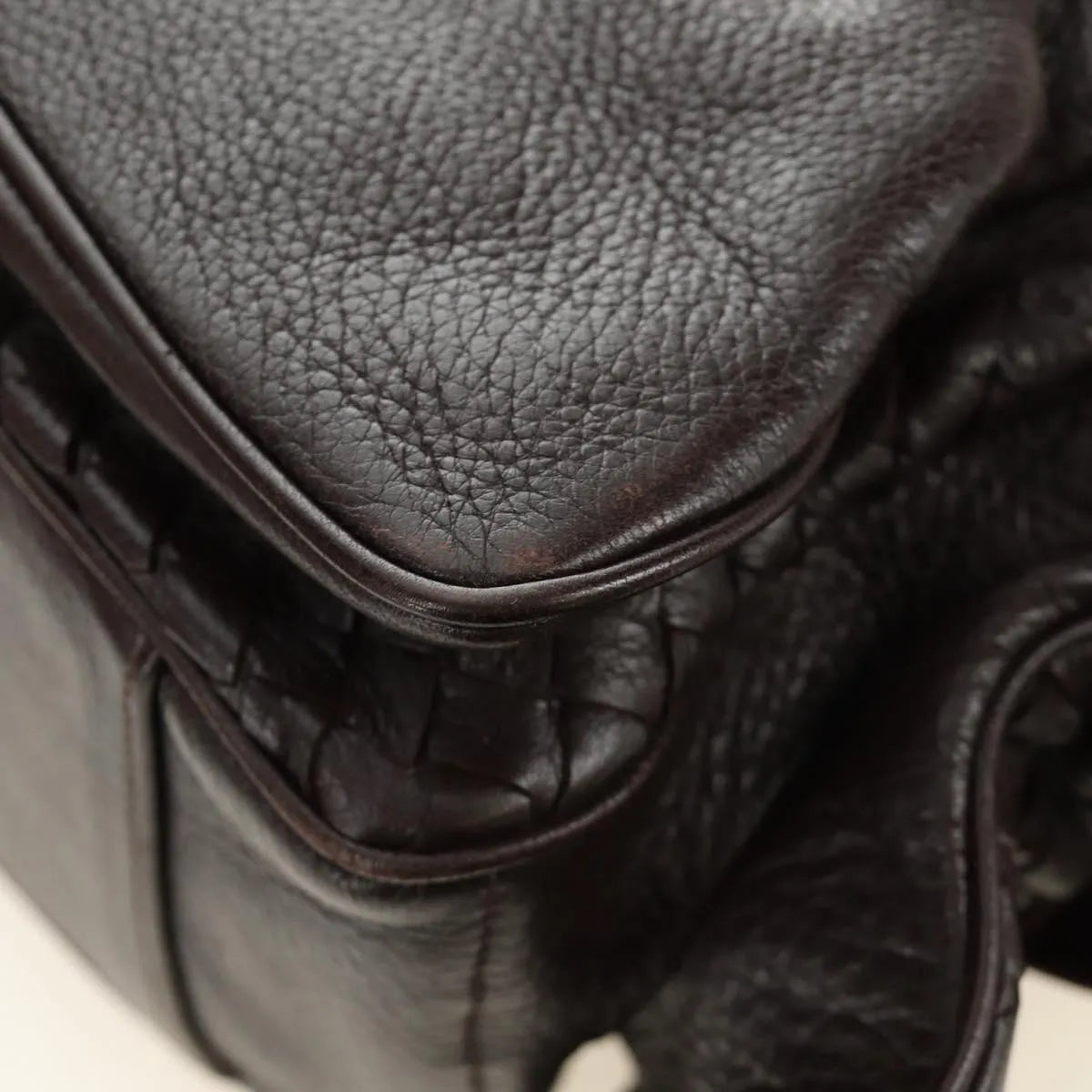 Bottega Veneta Cocker Hobo Leather, Brown, Leather, Handbag