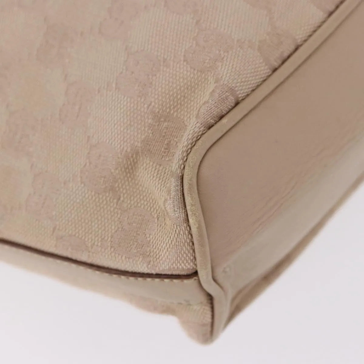 Gucci Zip Hobo Canvas, Beige, Canvas, Handbag