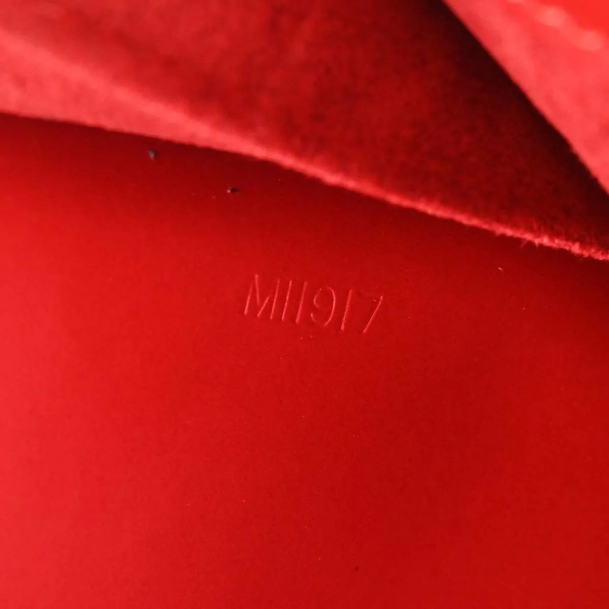 Louis Vuitton Pont Neuf Epi, Red, Leather, Handbag