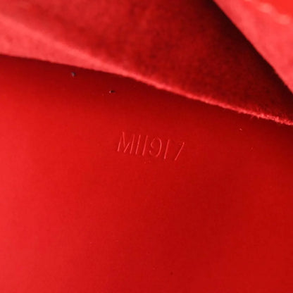 Louis Vuitton Pont Neuf Epi, Red, Leather, Handbag