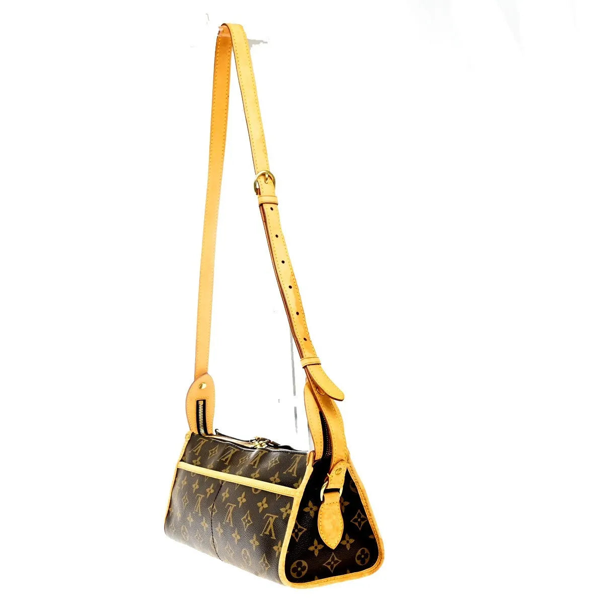 Louis Vuitton Popincourt Monogram Canvas, Brown, Canvas, Shoulder Bag