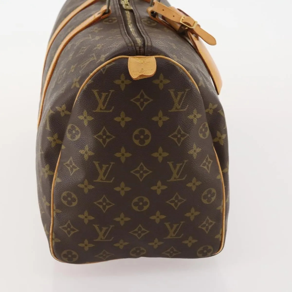 Louis Vuitton Keepall Monogram Canvas, Brown, Canvas, Travel Bag