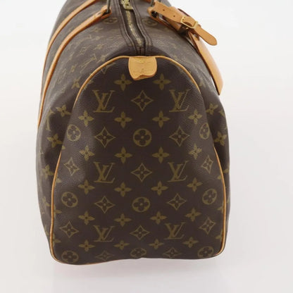 Louis Vuitton Keepall Monogram Canvas, Brown, Canvas, Travel Bag