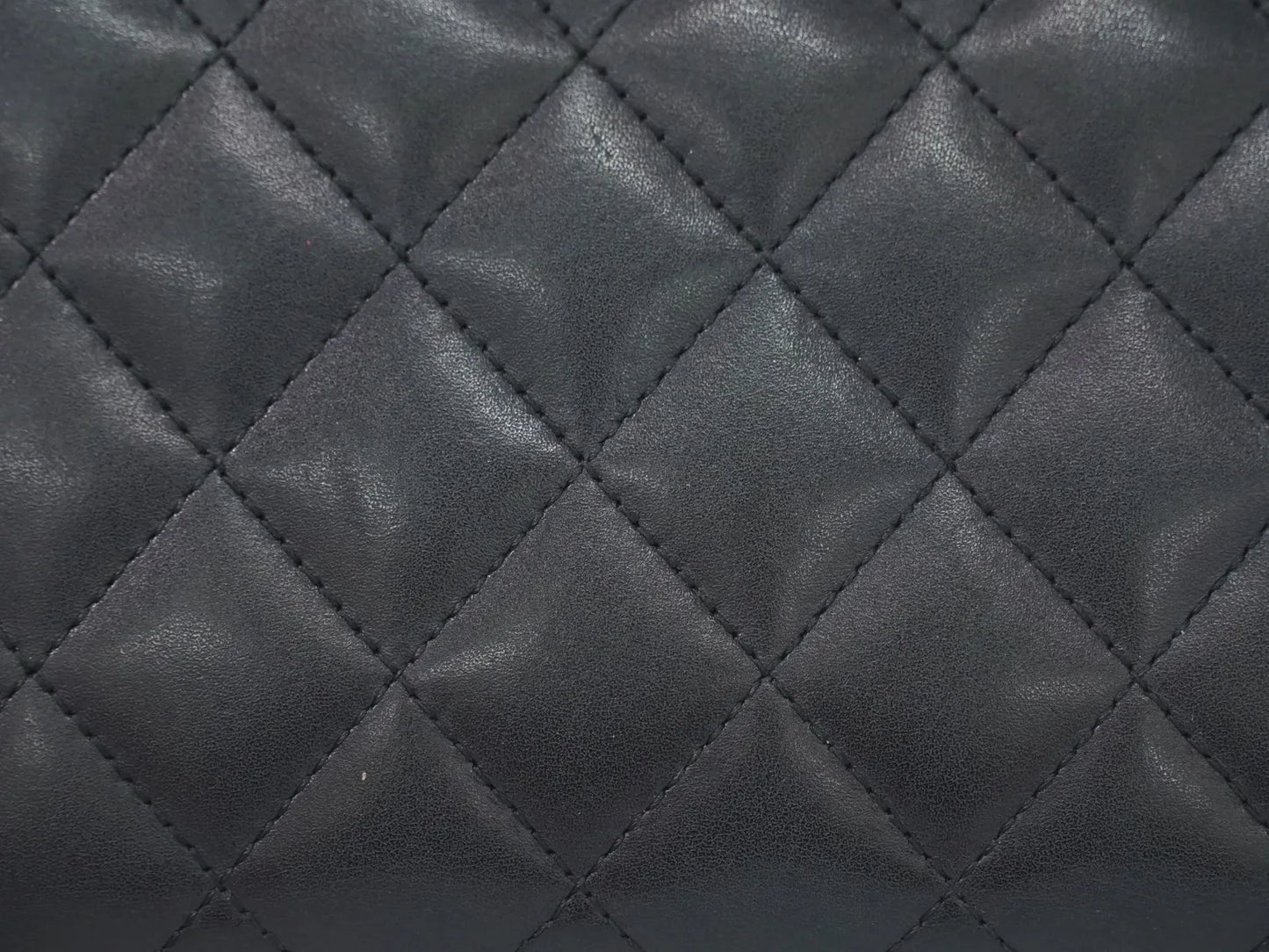 Chanel Cambon Zip Around Quilted Lambskin, Black, Leather, Wallet