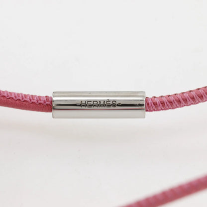 Hermes Necklace Buffalo Horn and Horn, Pink, Horn, Necklace